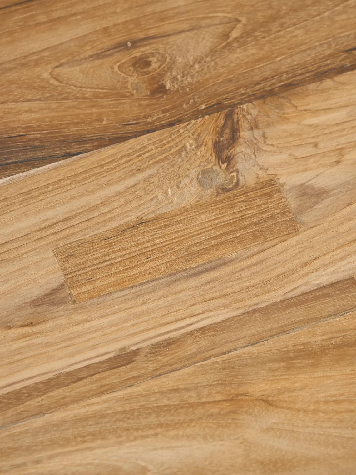 Taburete de madera de teca Lawas Pufs Y Otomanos|Pufs Y Otomanos