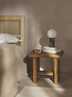 Pufs Y Otomanos|Pufs Y Otomanos>Westwing Collection Taburete de madera de teca Hugo