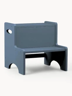 Decoración Infantil|Mesas Y Sillas Infantiles>Nofred Taburete de madera Graffiti Gris azulado