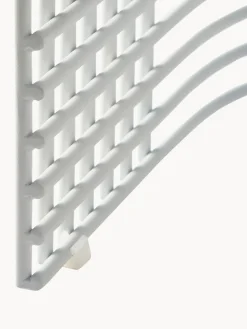 Pufs Y Otomanos|Mesas Auxiliares></noscript>POLSPOTTEN Taburete de metal artesanal Drop Blanco mate