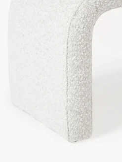 Taburete en tejido bouclé Penelope Pufs Y Otomanos|Pufs Y Otomanos