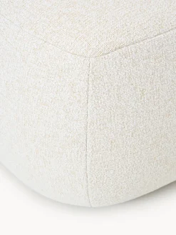 Outlet Taburete en tejido bouclé Sofia Reposapiés|Sofás