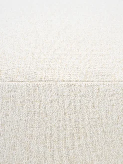 Outlet Taburete en tejido bouclé Sofia Reposapiés|Sofás