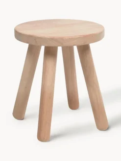 Outlet Taburete infantil de madera de caucho Dilcia Niños Decoración Infantil|Mesas Y Sillas Infantiles