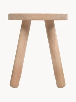 Outlet Taburete infantil de madera de caucho Dilcia Niños Decoración Infantil|Mesas Y Sillas Infantiles