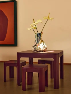 Mesas Y Sillas Infantiles|Decoración Infantil>Flexa Taburete infantil de madera Audrey