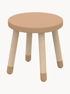 Mesas Y Sillas Infantiles|Decoración Infantil>Flexa Taburete infantil de madera Dots Turrón, madera