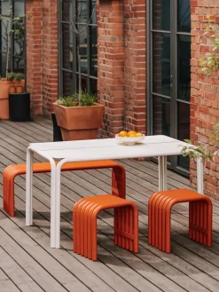 Pufs Y Otomanos|Pufs Y Otomanos>Noo.ma Taburete Nokk Naranja