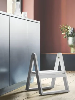 Sale Taburete plegable de madera de fresno Reech Pufs Y Otomanos|Pufs Y Otomanos