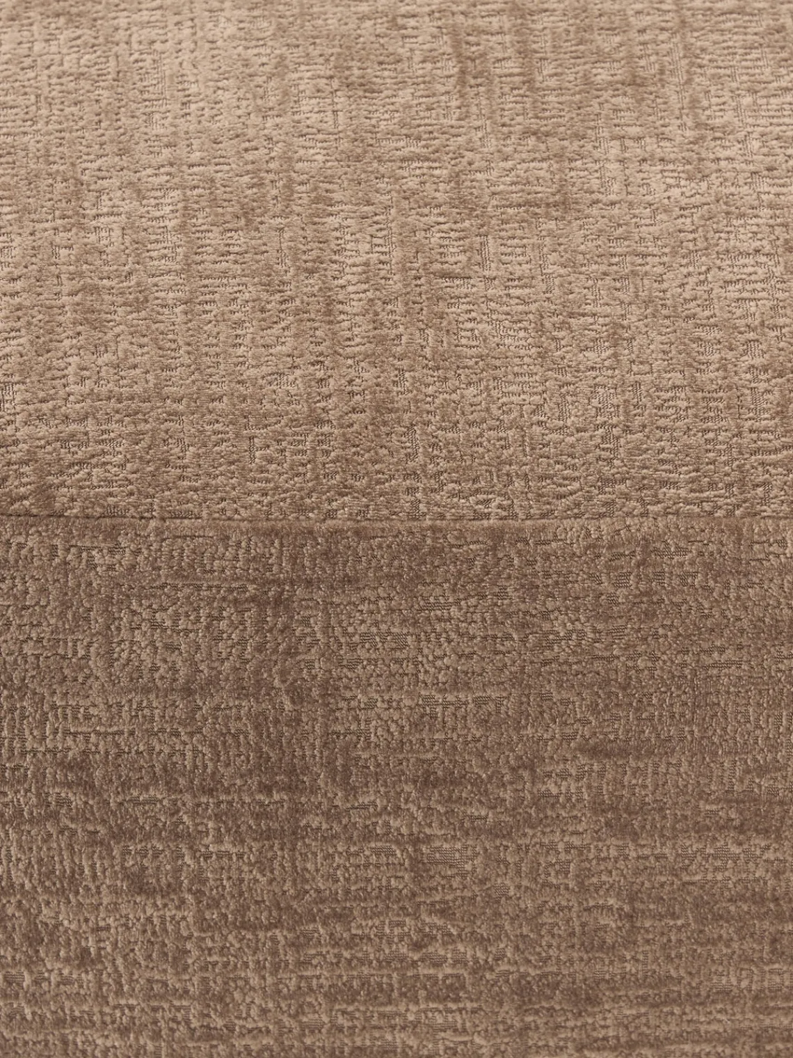 Reposapiés|Sofás>Westwing Collection Taburete Sofia Terciopelo marrón