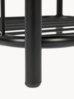 Clearance Taburete tapizado en tejido bouclé Milou Pufs Y Otomanos|Pufs Y Otomanos