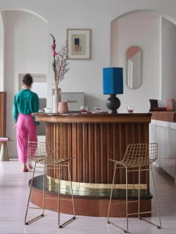 Sale Taburetes alto de metal Wire, 2 uds. Taburetes Altos|Sillas