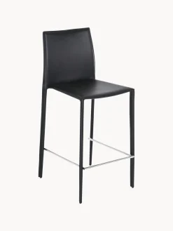 Discount Taburetes altos de cuero Boréalys, 2 uds. Taburetes Altos|Sillas