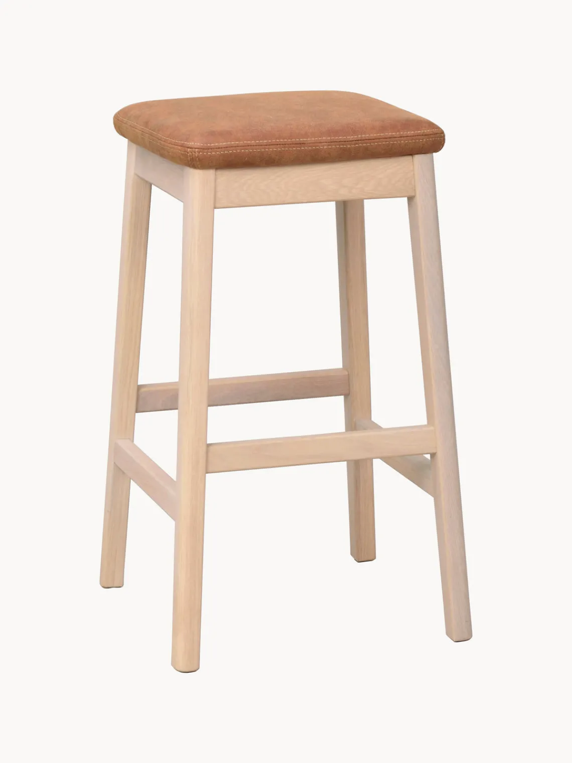 Taburetes Altos|Sillas>Rowico Home Taburetes altos Livermore, 2 uds. Madera de roble, marrón claro
