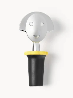 Artículos De Cocina|Accesorios De Bar>ALESSI Tapa de botella Anna Stop 2 Negro, plateado, amarillo