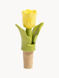 New Tapón de botella pintado a mano Tulip Artículos De Cocina|Utensilios De Cocina