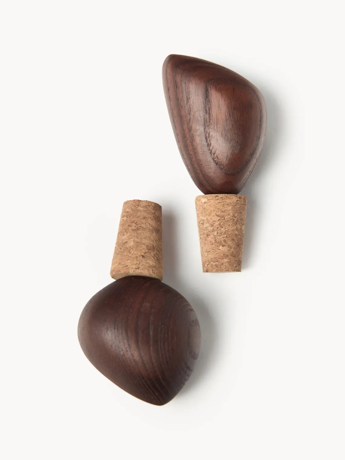 Discount Tapones de vino de madera de fresno Cairn, 2 uds. Artículos De Cocina|Accesorios De Bar