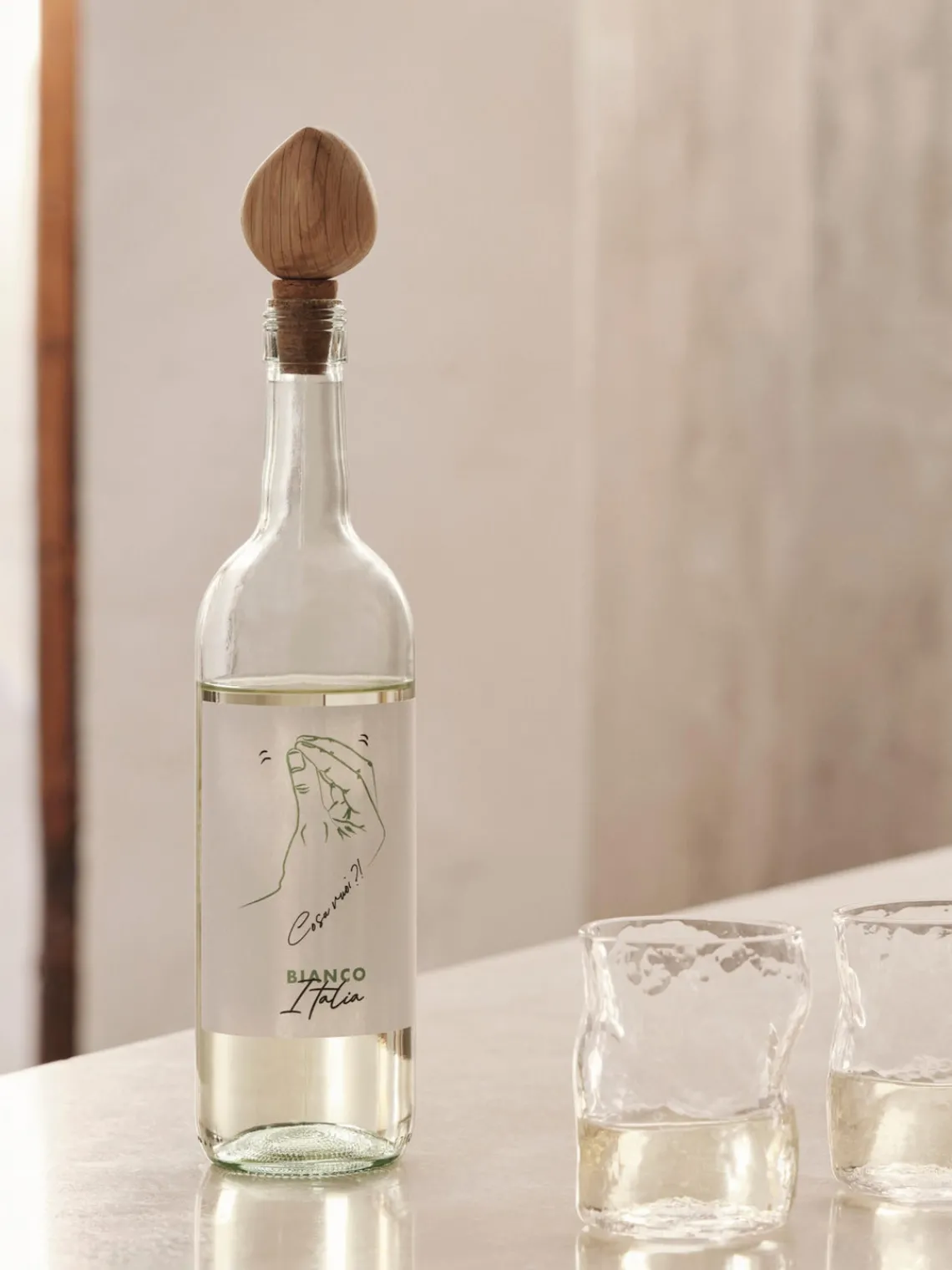 Artículos De Cocina|Utensilios De Cocina>Ferm Living Tapones de vino Oak Cairn, 2 uds. Madera de roble