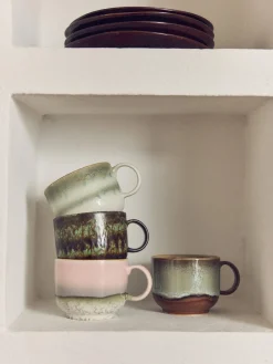 Online Taza artesanal con esmalte reactivo 70's Vajillas Completas|Tazas Y Mugs