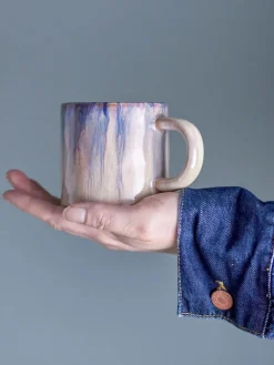 Online Taza con esmalte Amalia Tazas Y Mugs|Vajillas Completas
