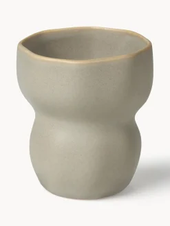 Tazas Y Mugs|Vajillas Completas>Broste Copenhagen Taza con forma orgánica artesanal Limfjord Greige