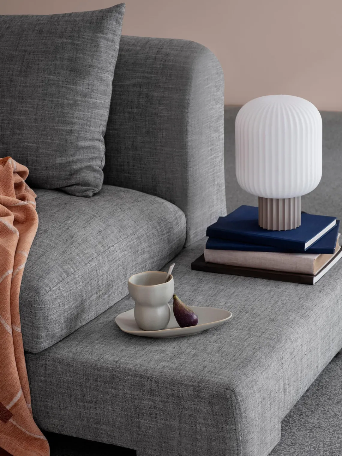 Tazas Y Mugs|Vajillas Completas>Broste Copenhagen Taza con forma orgánica artesanal Limfjord Greige