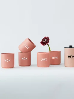 Tazas Y Mugs|Menaje De Mesa>DESIGN LETTERS Taza día de la madre Favourite MOM/LOVE Rojo coral (Mom)