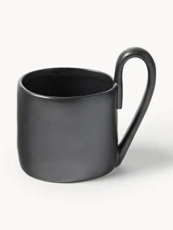 Tazas Y Mugs|Vajillas Completas>Ferm Living Taza de cerámica Flow Negro