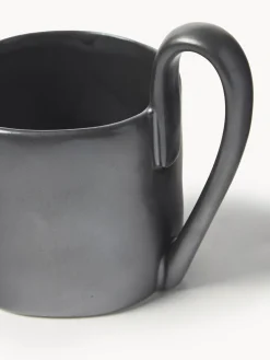Tazas Y Mugs|Vajillas Completas></noscript>Ferm Living Taza de cerámica Flow Negro