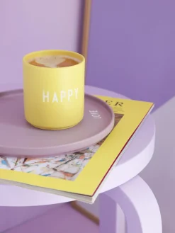 New Taza de diseño con letras Favourite HAPPY Tazas Y Mugs|Vajillas Completas