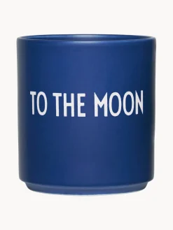 Tazas Y Mugs|Vajillas Completas>DESIGN LETTERS Taza de diseño Favourite To The Moon Azul oscuro (To The Moon)