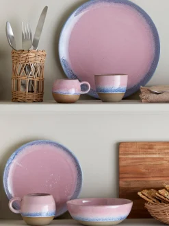 Tazas De Espresso|Vajillas Completas></noscript>Bloomingville Taza Paula Rosa claro, azul claro, marrón claro