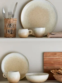 Tazas Y Mugs|Vajillas Completas></noscript>Bloomingville Taza Paula Beige claro, azul claro