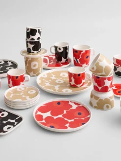 Tazas Y Mugs|Vajillas Completas>Marimekko Taza Unikko Blanco, beige