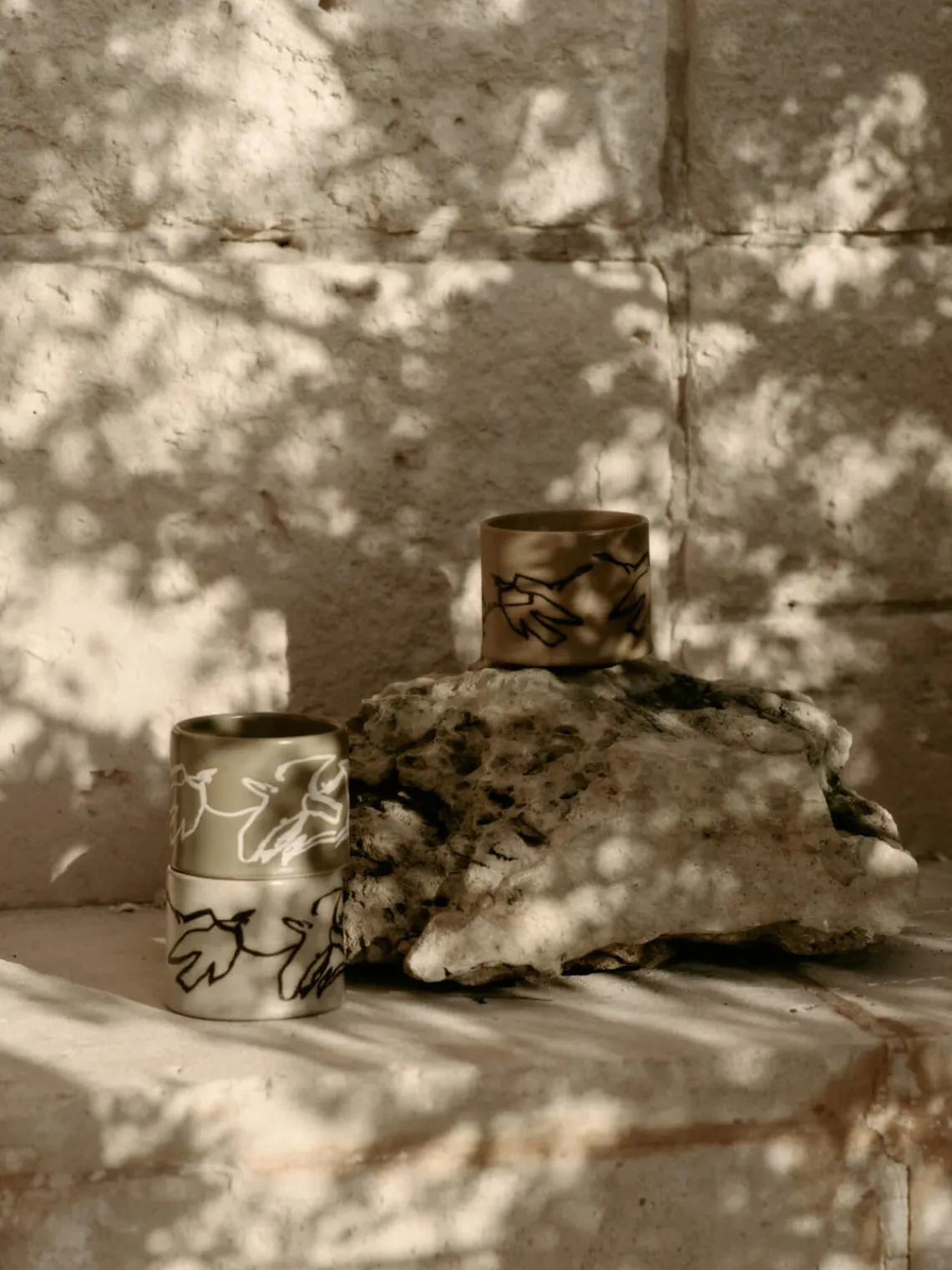 Tazas Y Mugs|Vajillas Completas>Ferm Living Taza Vuelo Greige, blanco Off White