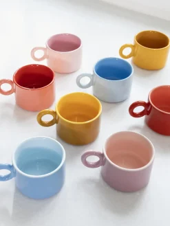 Tazas Y Mugs|Menaje De Mesa></noscript>&k Amsterdam Tazas artesanales Chiquito, 2 uds. Tonos azules