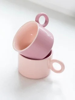 Tazas Y Mugs|Menaje De Mesa>&k Amsterdam Tazas artesanales Chiquito, 2 uds. Tonos rosas