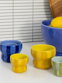 Tazas Y Mugs|Vajillas Completas></noscript>&k Amsterdam Tazas artesanales Circus, 2 uds. Amarillo sol, amarillo mostaza