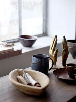 Online Tazas artesanales con esmalte reactivo Cloe, 3 uds. Tazas Y Mugs|Vajillas Completas