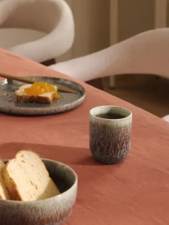 Tazas Y Mugs|Vajillas Completas></noscript>Westwing Collection Tazas artesanales con esmalte reactivo Danza, 4 uds. Tonos de marrón, beige, con gradiente de color