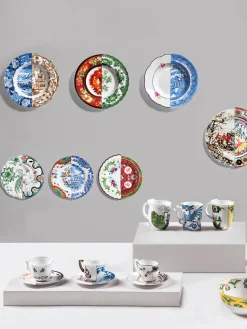 Online Tazas artesanales con platitos Hybrid, 2 uds. Tazas Y Mugs|Vajillas Completas