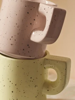 Discount Tazas artesanales de porcelana Aiko, 2 uds. Tazas Y Mugs|Vajillas Completas