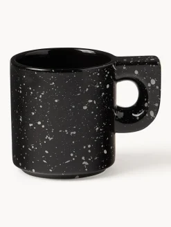 Tazas Y Mugs|Menaje De Mesa></noscript>Westwing Collection Tazas artesanales de porcelana Aiko, 2 uds. Negro, blanco