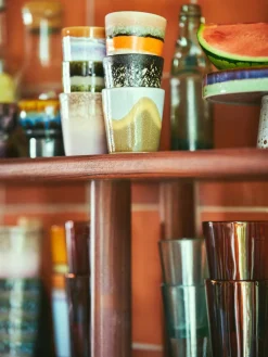 Best Tazas artesanales esmaltada 70s, 6 uds. Tazas Y Mugs|Vajillas Completas