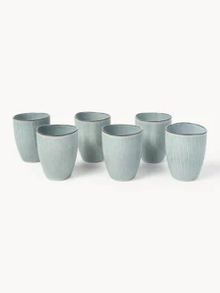 Tazas Y Mugs|Vajillas Completas></noscript>Broste Copenhagen Tazas artesanales , 6 uds. Nordic Sea