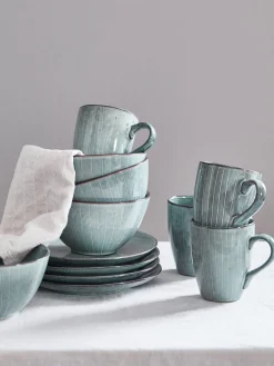 Tazas Y Mugs|Vajillas Completas>Broste Copenhagen Tazas artesanales , 250 ml, 6 uds. Nordic Sea