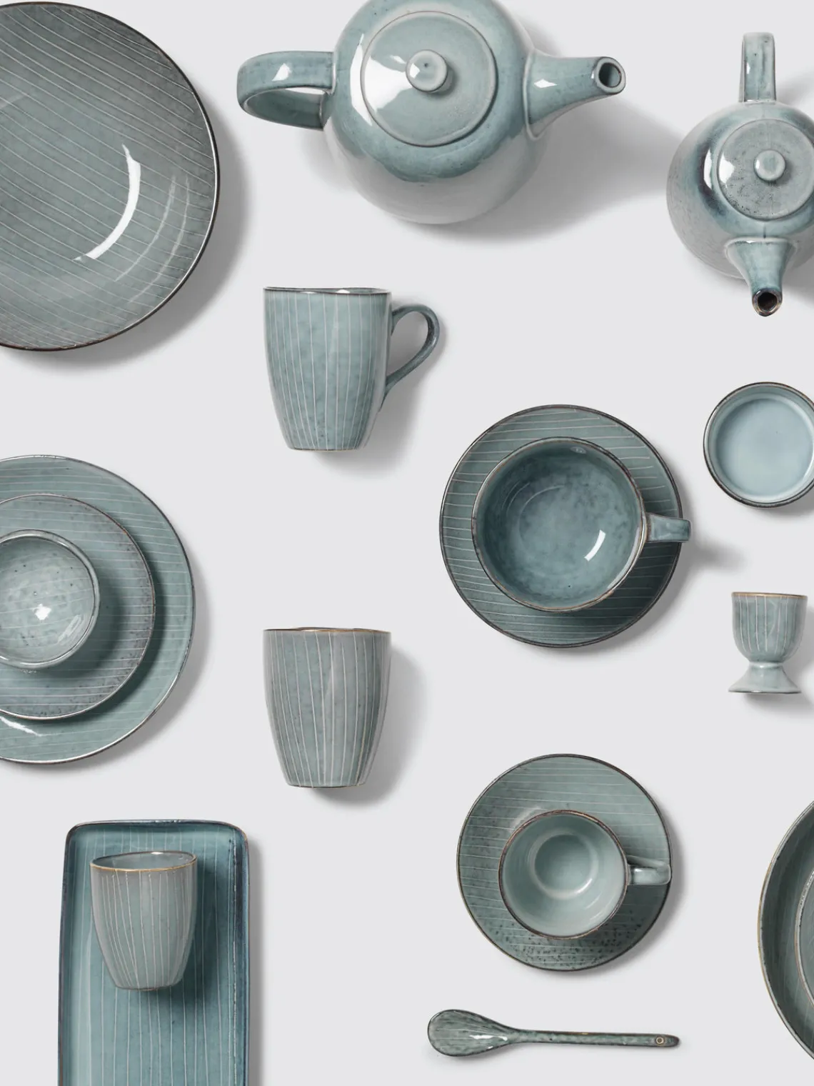 Tazas Y Mugs|Vajillas Completas>Broste Copenhagen Tazas artesanales , 250 ml, 6 uds. Nordic Sea