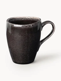 Tazas Y Mugs|Vajillas Completas>Broste Copenhagen Tazas artesanales , 250 ml, 6 uds. Nordic Coal