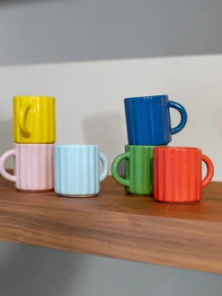 Best Tazas artesanales Tube, 6 uds. Tazas Y Mugs|Vajillas Completas