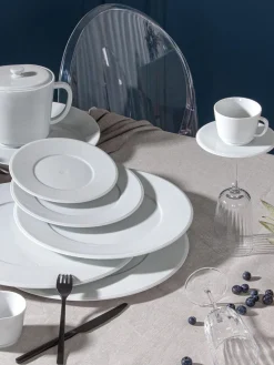 Tazas De Espresso|Vajillas Completas></noscript>Meissen Tazas con platitos de porcelana artesanales Vitruv, 2 uds.